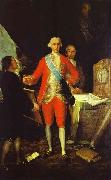 Francisco de Goya 1st Count of Floridablanca oil painting